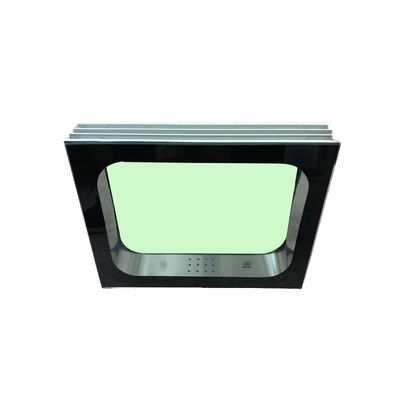 Double Layer Hollow Tempered Glass Width 1182mm Cleanroom Window